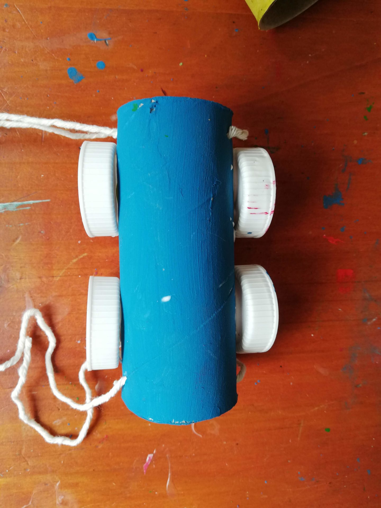 DIY Upcycled Train | HarassedMom