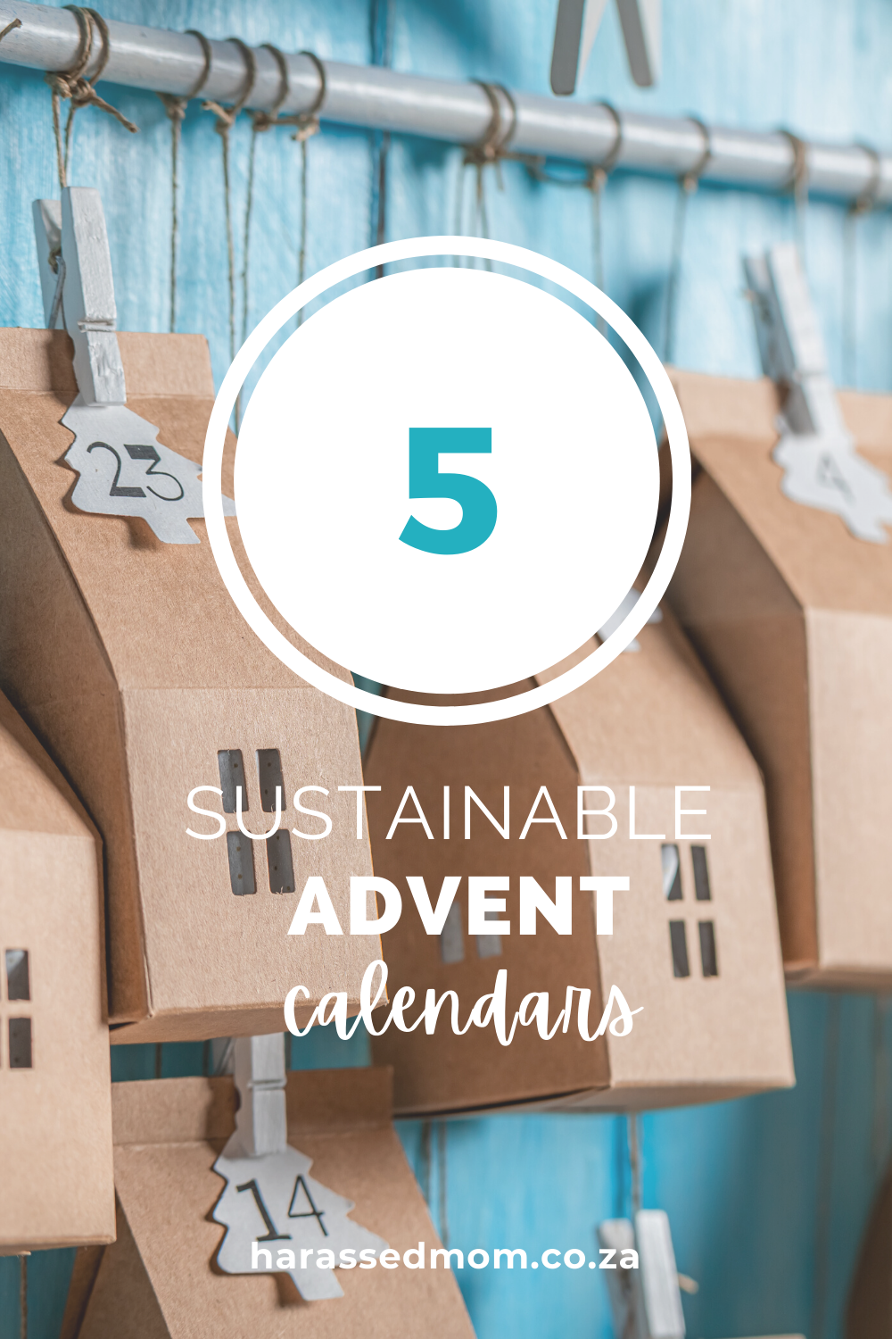 Sustainable Advent Calendar Ideas | Sustainable Living with HarassedMom